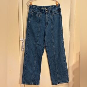 Universal Thread Target high rise wide leg seamed jeans